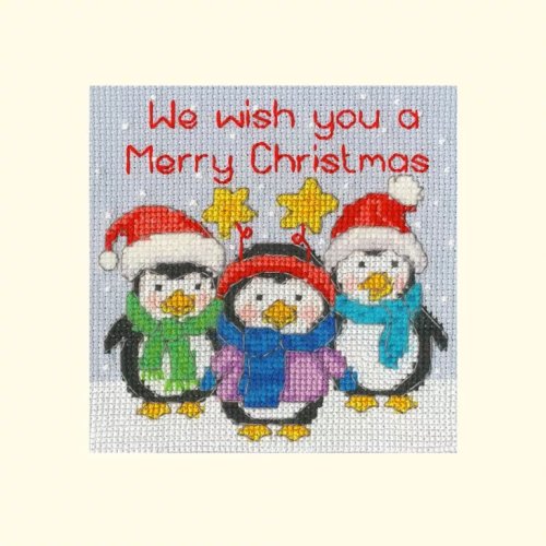(image for) Christmas Card - Penguin Pals